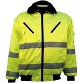 Oxxa Akila 0976 pilotjack fluo geel maat M