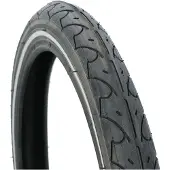 Dresco Buitenband Steet - Bandenmaat 16 x 1.75 – ETRTO maat 47-305 - Optimale grip bij alle weersomstandigheden - Lage rolweerstand – Hoge lekbestendigheid - Zwart
