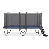 Akrobat XCITYX Rechthoekige Trampoline 520x365 cm met veiligheidsnet