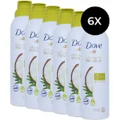 Dove - Shower Mousse - Coconut Oil - 6 x 200 ml