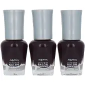 Sally Hansen Complete Salon Manicure Mini 3 x 5 ml Nagellak - 660 Pat On The Black (set van 3)