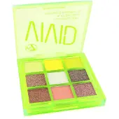 W7 Vivid Pressed Pigment Oogschaduw Palette - Glowin' Green