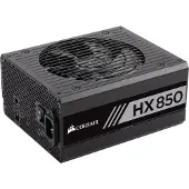 Corsair 850W Professional Series HX850 PSU, vloeistofdynamische lagering, volledig modulair, 80+ Platinum