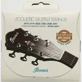 Ibanez IACSP61C Gecoate Westernsnaren Phosphor Bronze (10-47) - Extra Light