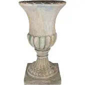 Clayre & Eef Bloempot 44x44x75 cm Groen Beige Magnesium (MGO)