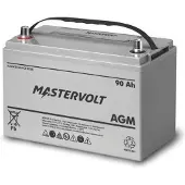 Mastervolt Agm Battery 90ah 12v Transparant
