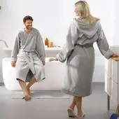 MOODIT Badjas Reese Silver-XXL