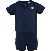 Kiddo jumpsuit Odile met printopdruk donkerblauw Meisjes