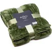 Eden Plaid Flanel Olijf 130x180cm