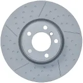 Bosch Remschijf 0 986 479 E12 voorkant, geventileerd, sleuf, sterk gecarboniseerd, 1 Stuk