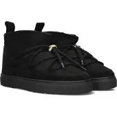 INUIKII Dames Laarzen Classic Low - Zwart - Maat 38