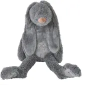 Happy horse - Pluche Konijn Richie grijs 38 cm