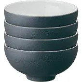 Denby Rijstkom Impression Charcoal 480 ml (Set van 4)