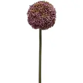 Emerald Allium/Sierui kunstbloem - losse steel - paars - 75 cm - Natuurlijke uitstraling - Kunstbloemen