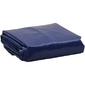 vidaXL Afdekkleed, blauw, 5x5 meter, 650 g/m²
