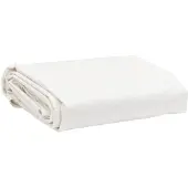 vidaXL Dekzeil 650 g/m² 5x7 m wit
