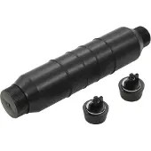 vidaXL Zwembad gizzmo vorstbeschermer met 2 winterstops HDPE
