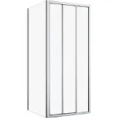 Sealskin Zijwand voor schuifdeur hooked 90x200 cm 6 mm helder glas zilver