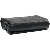 vidaXL Dekzeil 650 g/m² 1,5x2,5 m zwart