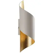 LINDBY Wandlamp Vanni, dimbaar, wit / opaal, Slaapkamer, metaal, Modern, wandlamp