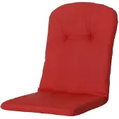 Madison Kuipstoelkussen Hoog Basic Red