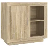 vidaXL Dressoir 80x40x75 cm sonoma eikenkleurig