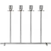 Hilke Collection Alto kandelaar Vernikkeld messing