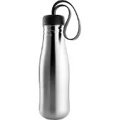 Eva Solo Waterbidon ACTIVE 700 ml, zwart, roestvrij staal,