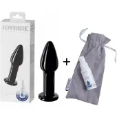 Joyride - Glazen buttplug - Zwart