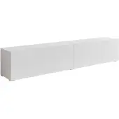 Meubella | TV-Meubel mat wit 180 cm zwevend