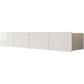 Meubella TV-Meubel Calabas wit 200 cm hangend