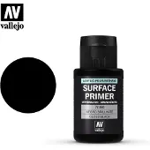 Wittmax Hobbyverf Acrylverf - 73660 Gloss Black - Primer - Acryl (60 ml) Verf flesje - 60 ml