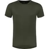 Rogelli Promo Heren Hardloopshirt - Korte mouw - Groen
