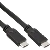 InLine HDMI kabel, High Speed HDMI kabel, M/M, zwart, 15m