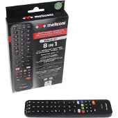 Meliconi Volledig 8+ (Universeel, Infrarood), Afstandsbediening, Zwart
