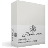 Dreamhouse Dubbel Jersey 220 gr. Hoeslaken Creme - 190/200 x 220/230 cm
