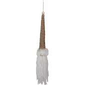 Clayre & Eef Decoratie Hanger Kabouter 48 cm Bruin Synthetisch Bruin