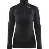 Craft Active Extreme X Zip Thermo Shirt Dames Zwart XL