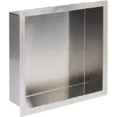 Saqu Shine inbouwnis 30x10x30cm RVS
