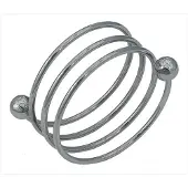 Erotic Metal Metalen spiraal Cockring 40mm