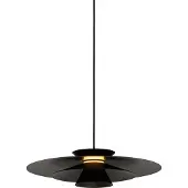QAZQA Design hanglamp zwart incl. LED 3-staps dimbaar - Pauline