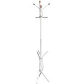 vidaXL Kapstok 176 cm gepoedercoat ijzer wit