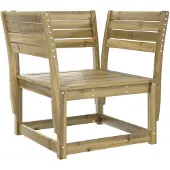 vidaXL Tuinstoel geïmpregneerd hout