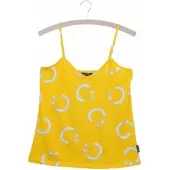 Snurk Strap Top Women Creamy Smile Yellow-M