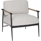 Bronx Fauteuil Jade linnen off white