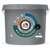 Global Paint Wallrounder Matt | Matte Muurverf & Plafondverf 2,5 LTR - Wit