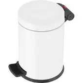 Hailo 0704-460 Solid S Pedaalemmer 4L Wit