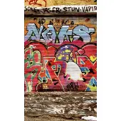 Dimex Fotobehang - Graffiti Street 150x250cm - Vliesbehang