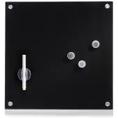 Zeller mini whiteboard magnetisch 40 x 40 cm present - Zwart - Magnetisch | Wandmontage