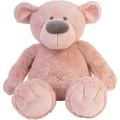 Happy horse Beer Brim Knuffel 27cm - Oudroze - Baby knuffel